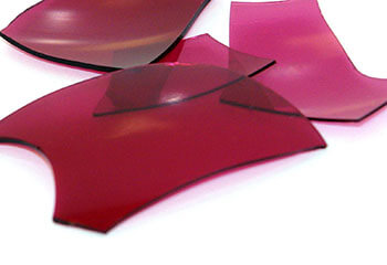 009 RW - Fuchsia - Transparent, Anlauffarbe