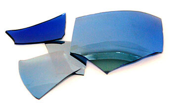 211 RW - Irishellblau - Transparent, Irisfarbe (Silberspiegel)