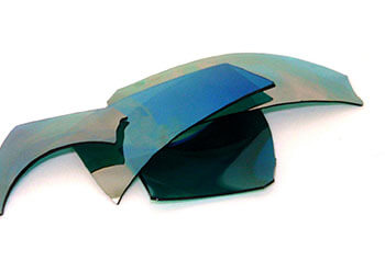 713 RW - Metallic Aquablau - Transparent
